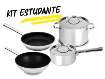 Conjunto 4 peças (wok)